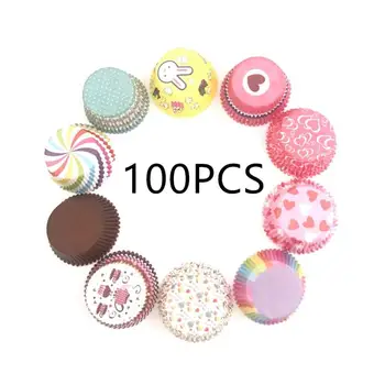 100PCS Cake Cup Cupcake Liner Baking Muffin Box Cup Case Party Tray Cake Mold Decorating Tools Cupcake Paper Tray Kitchen Tools
100PCS Cake Cup Cupcake Liner Baking Muffin Box Cup Case Party Tray Cake Mold Decorating Tools Cupcake Paper Tray Kitchen Tools