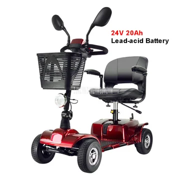 Four Wheel Elderly Electric Scooter Bicycle 25-30km Instead Of Walking Older People Handicapped Scooter 20AH Lead-acid Battery
Four Wheel Elderly Electric Scooter Bicycle 25-30km Instead Of Walking Older People Handicapped Scooter 20AH Lead-acid Battery