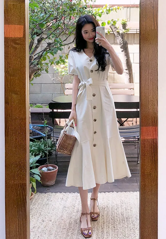 buttons Plus size Summer Dress Girls Boho Party Female Vintage Dress lace up Short Sleeve white Women Dresses Robe Vestido
buttons Plus size Summer Dress Girls Boho Party Female Vintage Dress lace up Short Sleeve white Women Dresses Robe Vestido