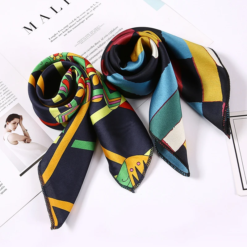 Fashion 50cm Square Scarf Hair Tie Band For Business Party Women Elegant Small Skinny Head Neck Silk Feel Satin Scarf
Fashion 50cm Square Scarf Hair Tie Band For Business Party Women Elegant Small Skinny Head Neck Silk Feel Satin Scarf