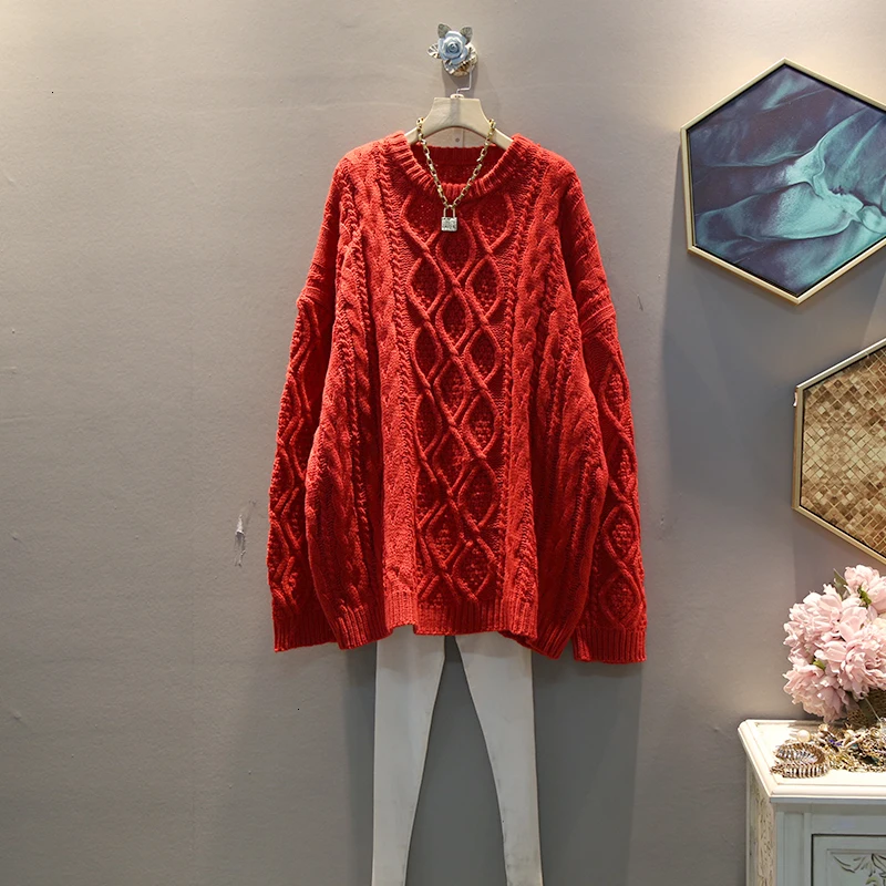 2019 Autumn Winter New Pattern Round Collar Solid Knitting Temperament Pullovers High Quality Sweater Women Y188
2019 Autumn Winter New Pattern Round Collar Solid Knitting Temperament Pullovers High Quality Sweater Women Y188