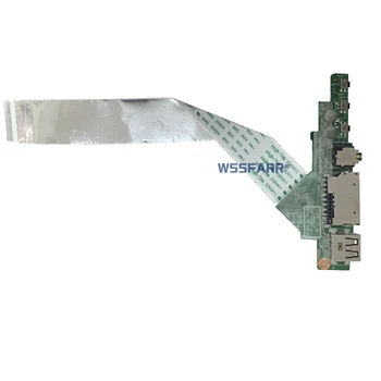 

Original USB_Audio_Card Reader Board w/ Cable For Lenovo Ideapad FLEX 3 1580 1570 448.03N01.0011