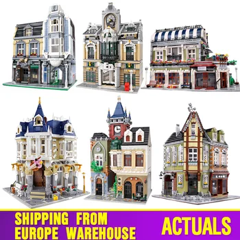 MOC 10218 Streetview Building Blocks Compatible With MOC-18923 Book Shop Old Town Pub Victor's Lab Set As Kids Christmas Gifts
MOC 10218 Streetview Building Blocks Compatible With MOC-18923 Book Shop Old Town Pub Victor's Lab Set As Kids Christmas Gifts