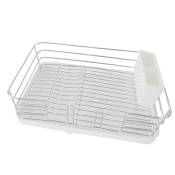 Kitchen Storage Basket Dish Drainer Drying Rack Kitchen Sink Holder Tray for Plates Bowls Cup Tableware Shelf Basket White
Kitchen Storage Basket Dish Drainer Drying Rack Kitchen Sink Holder Tray for Plates Bowls Cup Tableware Shelf Basket White