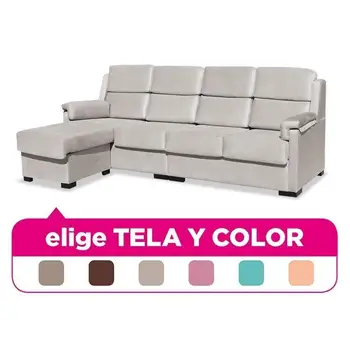 Sofa Chaise Longue, 4 Seater, climb A domicile, choose fabric and Color ref-91
Sofa Chaise Longue, 4 Seater, climb A domicile, choose fabric and Color ref-91