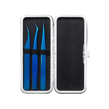Best Quality 3PCS/Set Stainless Steel Makeup Tools Eyelash Extension Tweezers Make Fans Tweezers Anti-static Precision Bag Sets
Best Quality 3PCS/Set Stainless Steel Makeup Tools Eyelash Extension Tweezers Make Fans Tweezers Anti-static Precision Bag Sets