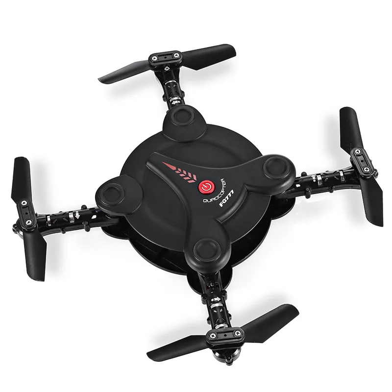 FQ777 FQ17W Mini RC Foldable Pocketable Pocket Drone RTF WiFi FPV 0.3MP Camera / G-sensor Mode / Air Press Altitude Hold Folda
FQ777 FQ17W Mini RC Foldable Pocketable Pocket Drone RTF WiFi FPV 0.3MP Camera / G-sensor Mode / Air Press Altitude Hold Folda