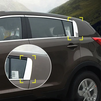 Chrome Rear Trunk Window C-Pillar C Pillar Post Cover Trim Molding Garnish Decoration for Kia Sportage 2011-2015
Chrome Rear Trunk Window C-Pillar C Pillar Post Cover Trim Molding Garnish Decoration for Kia Sportage 2011-2015