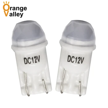 100PCS New Car styling T10 Ceramics 1 SMD 3030 Chips LED 194 168 501 License Plate Light Lamp Auto wedge Clearance Lamp 12V
100PCS New Car styling T10 Ceramics 1 SMD 3030 Chips LED 194 168 501 License Plate Light Lamp Auto wedge Clearance Lamp 12V
