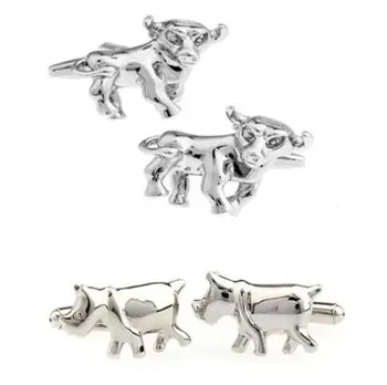 20pairs/lot Silver RHINO Rhinoceros Cufflinks Animal Wild Buffalo Bull Cattle Ox Cuff Links Men's Jewelry Wholesale 
20pairs/lot Silver RHINO Rhinoceros Cufflinks Animal Wild Buffalo Bull Cattle Ox Cuff Links Men's Jewelry Wholesale