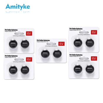 10PCS/ set Pet Collar Batteries 150mAh Compatible with PetSafe RFA-67 6 Volt Replacement Batteries PBC-102/103/302,PBC23-10685
10PCS/ set Pet Collar Batteries 150mAh Compatible with PetSafe RFA-67 6 Volt Replacement Batteries PBC-102/103/302,PBC23-10685