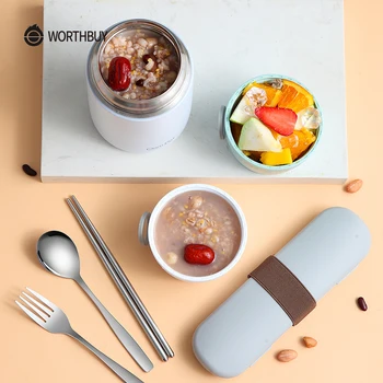 WORTHBUY Vacuum Insulation Thermal Lunch Box 304 Stainless Steel Food Container Storage For Kids School Leakproof Food Box
WORTHBUY Vacuum Insulation Thermal Lunch Box 304 Stainless Steel Food Container Storage For Kids School Leakproof Food Box