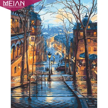 MEIAN Street Landscape 5d DIY diamond Painting Scenery Canvas diamond painting full round Paint Art Pictures Home Decor
MEIAN Street Landscape 5d DIY diamond Painting Scenery Canvas diamond painting full round Paint Art Pictures Home Decor