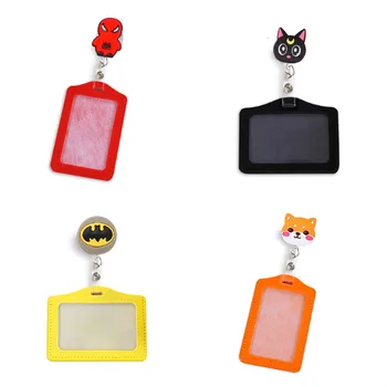 Silica Batman Spiderman Retractable Badge Holder Student Nurse Cartoon Name Id Card Holder Plastic Exhibition Chest Office Card
Silica Batman Spiderman Retractable Badge Holder Student Nurse Cartoon Name Id Card Holder Plastic Exhibition Chest Office Card