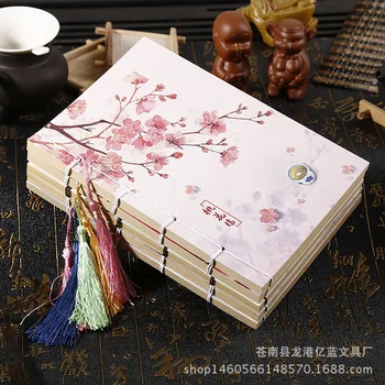 Retro ink painting paper cover line hanging ear color printing cowhide blank notebook notepad
Retro ink painting paper cover line hanging ear color printing cowhide blank notebook notepad