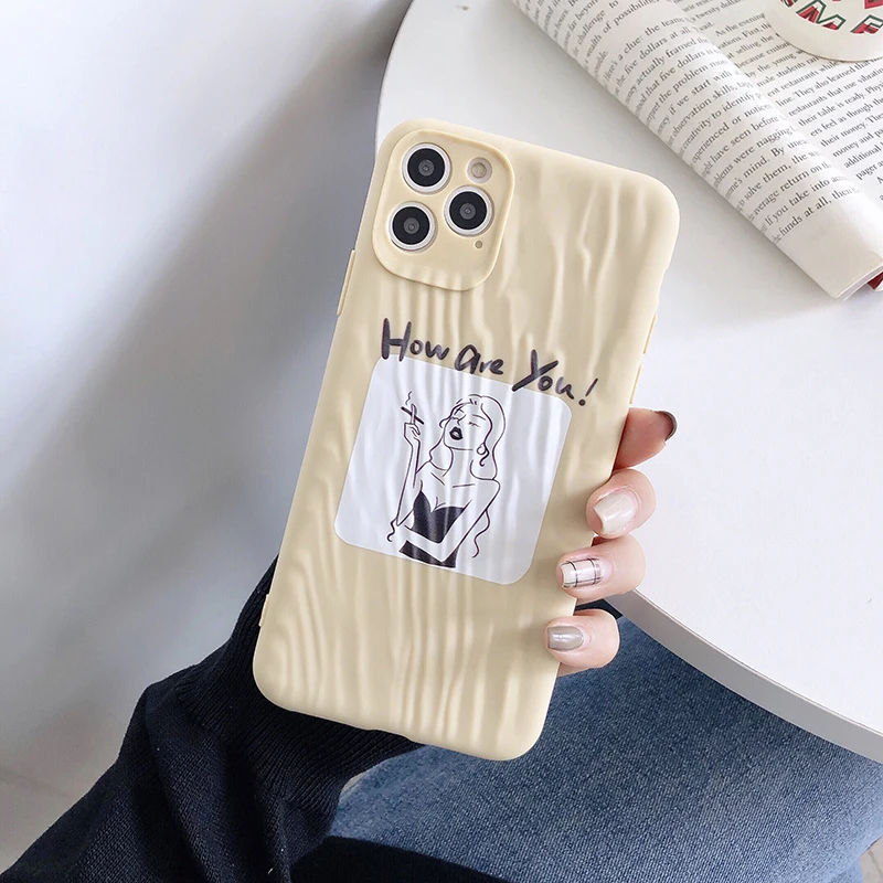 VZD For iPhone 11 Mobile Shell Smoking woman iPhone 7 8 6 6s Plus 11 Pro X XR XS Max Silicone Mobile Phone Case TPU Back Cover
VZD For iPhone 11 Mobile Shell Smoking woman iPhone 7 8 6 6s Plus 11 Pro X XR XS Max Silicone Mobile Phone Case TPU Back Cover