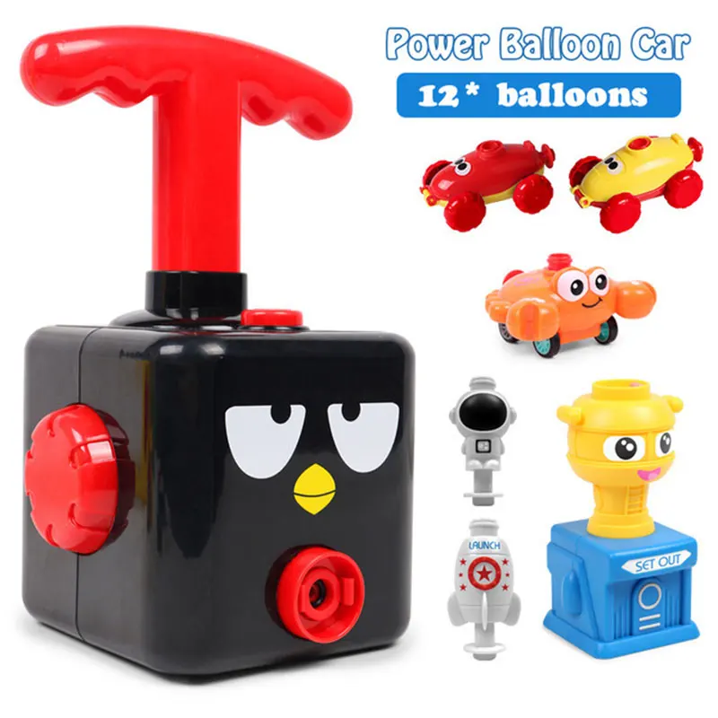 Two-in-one Inertial Power Balloon Car Toy Education Science Experiment Toy Puzzle Fun Angry plane for Kids Christmas Gift
Two-in-one Inertial Power Balloon Car Toy Education Science Experiment Toy Puzzle Fun Angry plane for Kids Christmas Gift