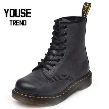 Men & Women Boots 8 Hole 1460 Cowhide Retro Grey Old Style Ankle Boots Couple Motorcycle Boots Marten Boots Large Size 
Men & Women Boots 8 Hole 1460 Cowhide Retro Grey Old Style Ankle Boots Couple Motorcycle Boots Marten Boots Large Size