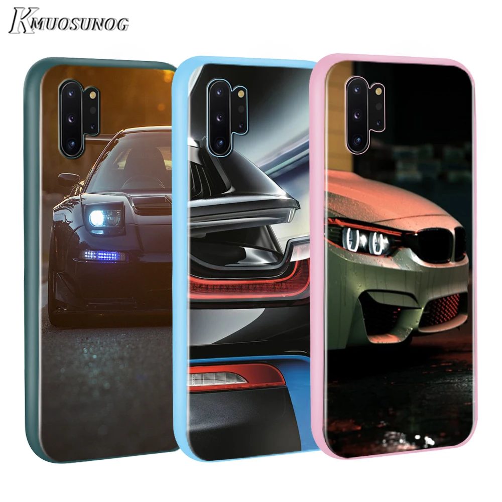 

Sport Car Speed Yokohama drift Baseus Candy Color Cover for Samsung Galaxy Note 10 9 8 S11 S10 S9 S8 S7 Plus Edge Phone Case