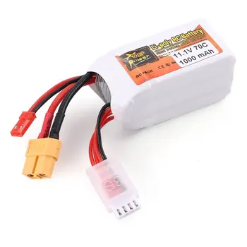 ZOP Power 1000mAh 850mAh 70C 3S 1P Lipo Battery JST XT60 Plug Rechargeable for RC Racing Drone Helicopter Car Boat Model
ZOP Power 1000mAh 850mAh 70C 3S 1P Lipo Battery JST XT60 Plug Rechargeable for RC Racing Drone Helicopter Car Boat Model