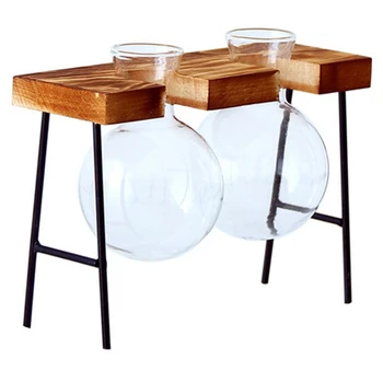 Promotion! 2set Glass Bottle Vase Hydroponic Plant Transparent Vase Wooden Frame Coffee Shop Room Decor(Three Vase&Two Vase)
Promotion! 2set Glass Bottle Vase Hydroponic Plant Transparent Vase Wooden Frame Coffee Shop Room Decor(Three Vase&Two Vase)