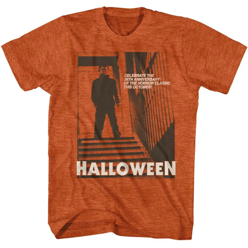 Authentic HALLOWEEN Stairs 39th Anniversary T Shirt Antique Orange S 2XL NEW |