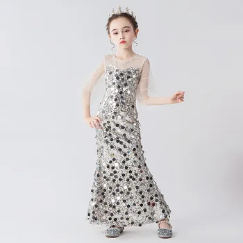 Autumn Children'S Dress Princess Gown Girls High-End Runway Birthday Dancing Party Gown Small Host Piano Performance Costume
Autumn Children'S Dress Princess Gown Girls High-End Runway Birthday Dancing Party Gown Small Host Piano Performance Costume