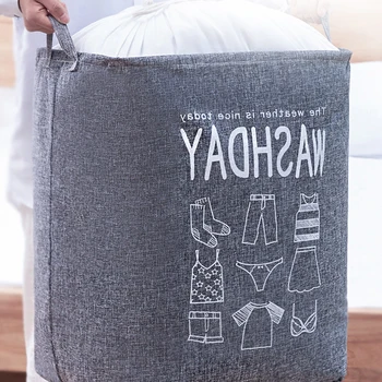 Large Laundry Hamper Bag Canvas Clothes Storage Basket Clothes Barrel Bags Kids Toy Clothes Container With Handles Storage Bin
Large Laundry Hamper Bag Canvas Clothes Storage Basket Clothes Barrel Bags Kids Toy Clothes Container With Handles Storage Bin
