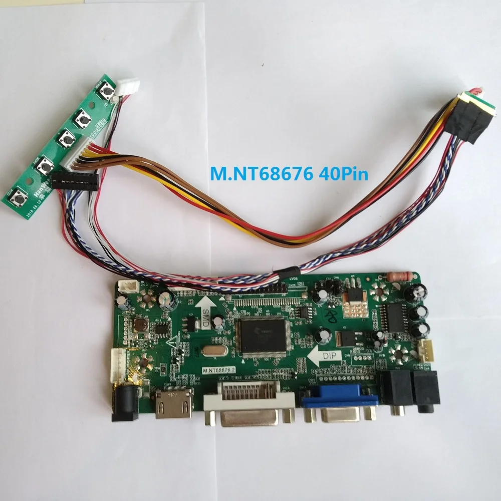 Плата контроллера для панели B133XW01, 13,3 дюйма, 40pin, 1366X768, комплект дисплеев, VGA, для самостоятельной сборки, HDMI, M.NT68676, DVI, ЖК-монитор со светодиодной подсветкой
Плата контроллера для панели B133XW01, 13,3 дюйма, 40pin, 1366X768, комплект дисплеев, VGA, для самостоятельной сборки, HDMI, M.NT68676, DVI, ЖК-монитор со светодиодной подсветкой