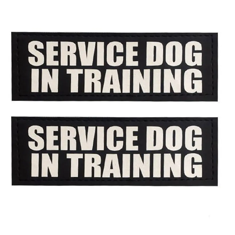 2ps Reflective Dog Patches with Hook Backing Dog K9 Harness Label Sticker Pet Harness Collar Vest Dog's Name Labe Pet Supply
2ps Reflective Dog Patches with Hook Backing Dog K9 Harness Label Sticker Pet Harness Collar Vest Dog's Name Labe Pet Supply