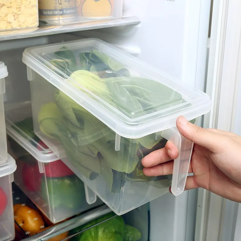 Plastic Storage Box Food Container Kitchen Sealed crisper Refrigerator Free Storage Boxes Beans Storage Home Sorting Organizer
Plastic Storage Box Food Container Kitchen Sealed crisper Refrigerator Free Storage Boxes Beans Storage Home Sorting Organizer