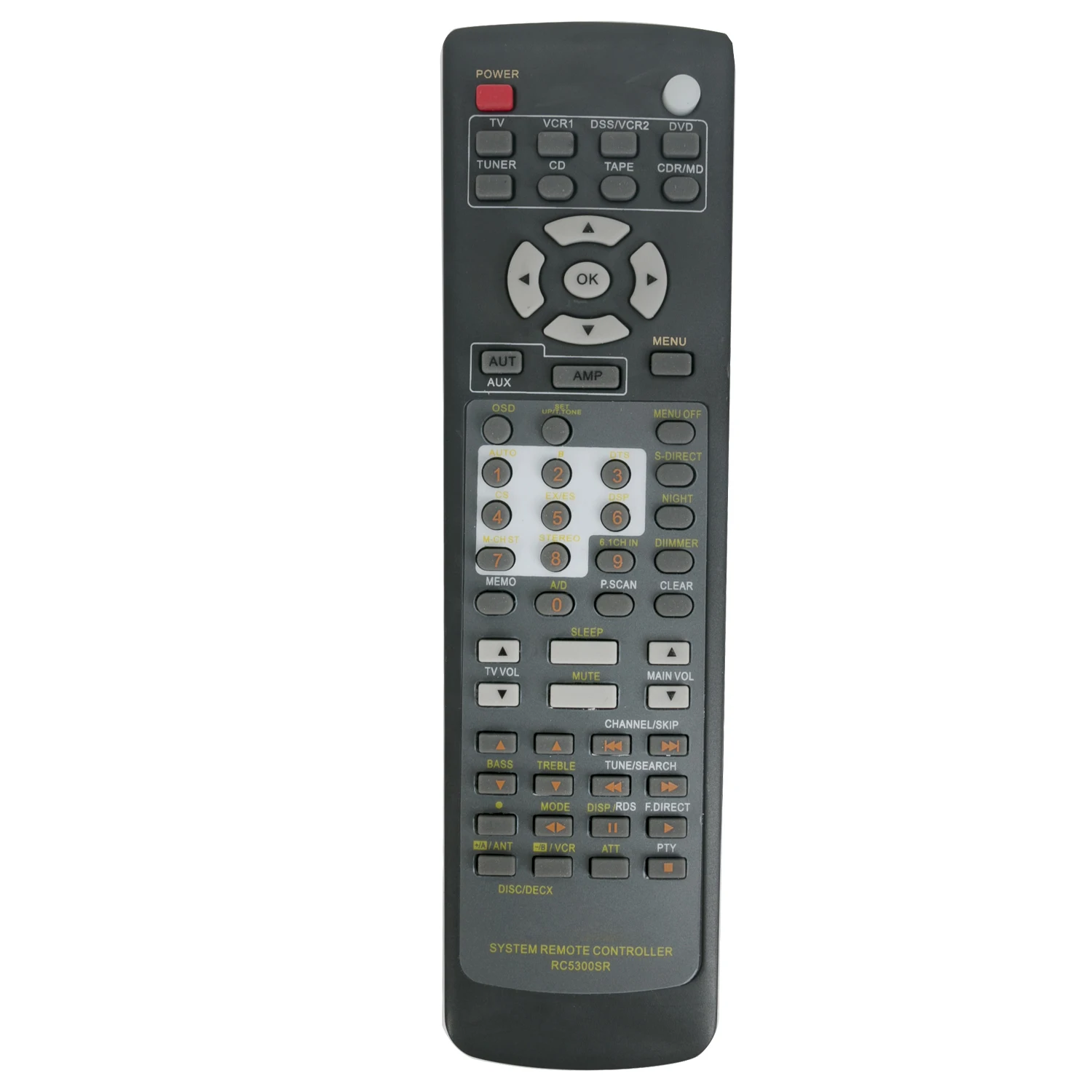 Новый пульт дистанционного управления RC5300SR для Marantz TV DVD CD аудио системы AV Приемник RC5300SR RC5400SR RC5600SR SR6200 SR4200 SR4300
Новый пульт дистанционного управления RC5300SR для Marantz TV DVD CD аудио системы AV Приемник RC5300SR RC5400SR RC5600SR SR6200 SR4200 SR4300