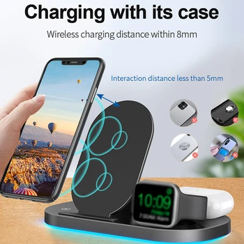 3 In 1 LED Display Foldable Station 15W With Breathable Lamp Fast Charging Multiple Protection Simultaneously Wireless Charger
3 In 1 LED Display Foldable Station 15W With Breathable Lamp Fast Charging Multiple Protection Simultaneously Wireless Charger