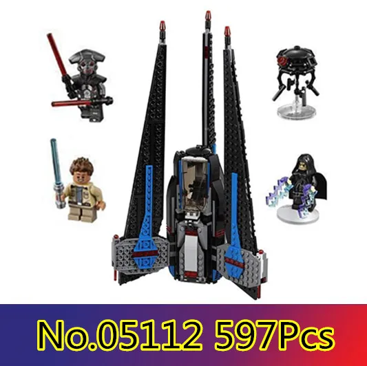 05112 597pcs Model building kits compatible with Star wars Series 7518 Pursuit of type I fighter toys & hobbies gift
05112 597pcs Model building kits compatible with Star wars Series 7518 Pursuit of type I fighter toys & hobbies gift