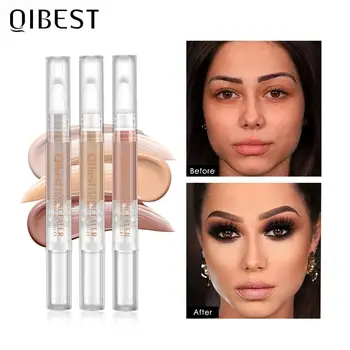 QIBEST Full Coverage Makeup Liquid Concealer Contour Stick Dark Circle 5Color Eye Concealer Make Up Base Cosmetic Face Concealer
QIBEST Full Coverage Makeup Liquid Concealer Contour Stick Dark Circle 5Color Eye Concealer Make Up Base Cosmetic Face Concealer