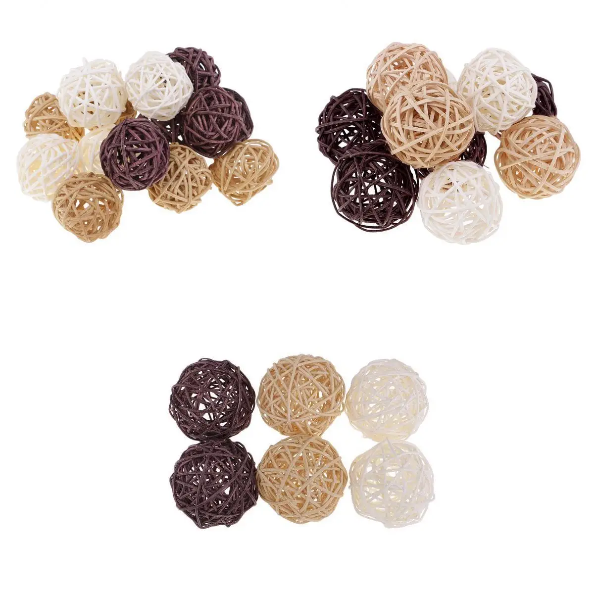 31 Pieces 3cm 5cm 7cm Wicker Rattan Balls Table Ornaments Decoration Crafts 31 Pieces 3cm 5cm 7cm Wicker Rattan Balls Table Ornaments Decoration Crafts