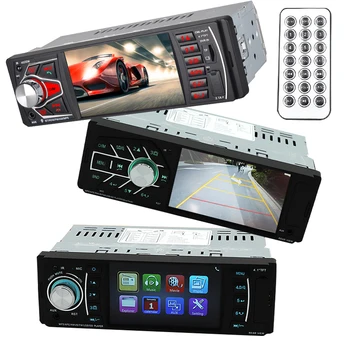 Bluetooth Car Radios Stereo Touch Screen Remote Control Digital FM Audio Music Rear View Camera 4.1 Inch Multimedia Player
Bluetooth Car Radios Stereo Touch Screen Remote Control Digital FM Audio Music Rear View Camera 4.1 Inch Multimedia Player