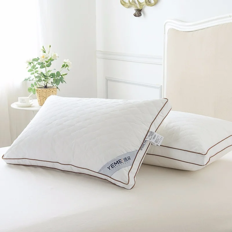 100% Cotton Pillow Five-star Hotel Three-dimensional Quilted Breathable Sleep Pillow 1 Set Standard Size 48*74
100% Cotton Pillow Five-star Hotel Three-dimensional Quilted Breathable Sleep Pillow 1 Set Standard Size 48*74