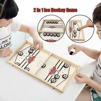 Foosball Winner Board Game Bounce Chess Eject Chess Parent-Child Interactive Chess Bounce Chess Ruffle Ball Desktop Hockey Toy
Foosball Winner Board Game Bounce Chess Eject Chess Parent-Child Interactive Chess Bounce Chess Ruffle Ball Desktop Hockey Toy