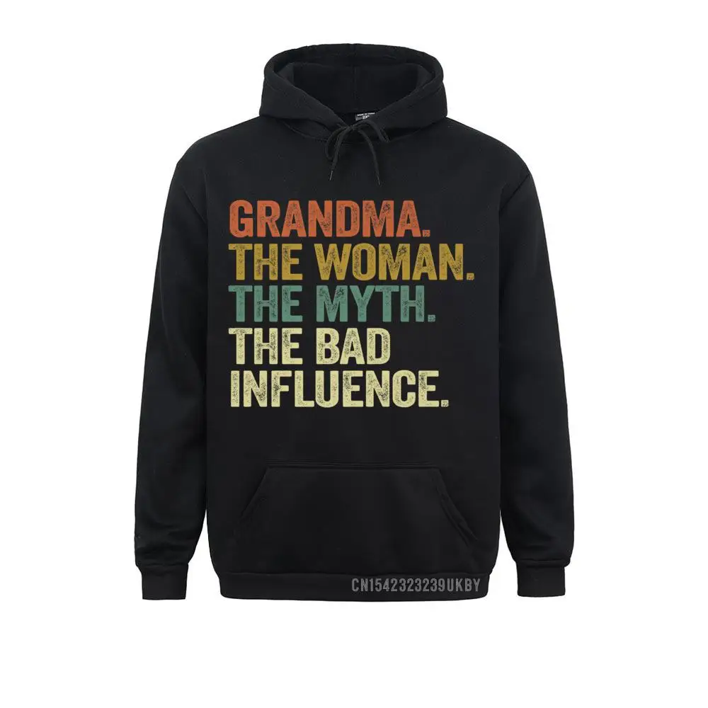 Vintage Cool Funny Grandma Woman Myth Bad Influence Premium T-Shirt__A9787 Street Hoodies Long Sleeve for Women Sweatshirts Birthday Hoods Cheap Vintage Cool Funny Grandma Woman Myth Bad Influence Premium T-Shirt__A9787black