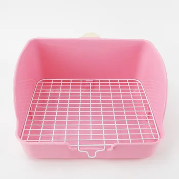 Plastic Corner Litter Box Pet Cat Rabbit Toilet Trainer Corner Litter Box Cats Toilet Mesh Square Potty Trainer Rat Hamster
Plastic Corner Litter Box Pet Cat Rabbit Toilet Trainer Corner Litter Box Cats Toilet Mesh Square Potty Trainer Rat Hamster