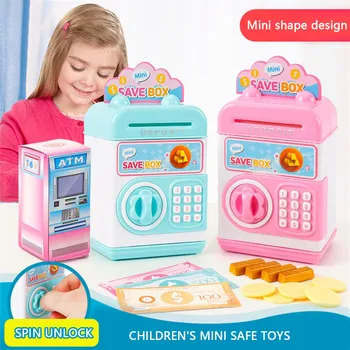Piggy Bank ATM Password Money Box Cash Coins Saving Box ATM Bank Automatic Deposit Safe Box Kids Gift
Piggy Bank ATM Password Money Box Cash Coins Saving Box ATM Bank Automatic Deposit Safe Box Kids Gift