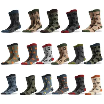 Mens Funny Animal Cotton Socks Contrast Color Harajuku Fox Maple Leaf Hosiery 
Mens Funny Animal Cotton Socks Contrast Color Harajuku Fox Maple Leaf Hosiery