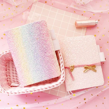 Cute Pink Glitter Cover for Standard A5/6 Diary Notebook Kawaii Shiny Girl Travelers Journal Stationery Notebook Bullet Journal
Cute Pink Glitter Cover for Standard A5/6 Diary Notebook Kawaii Shiny Girl Travelers Journal Stationery Notebook Bullet Journal