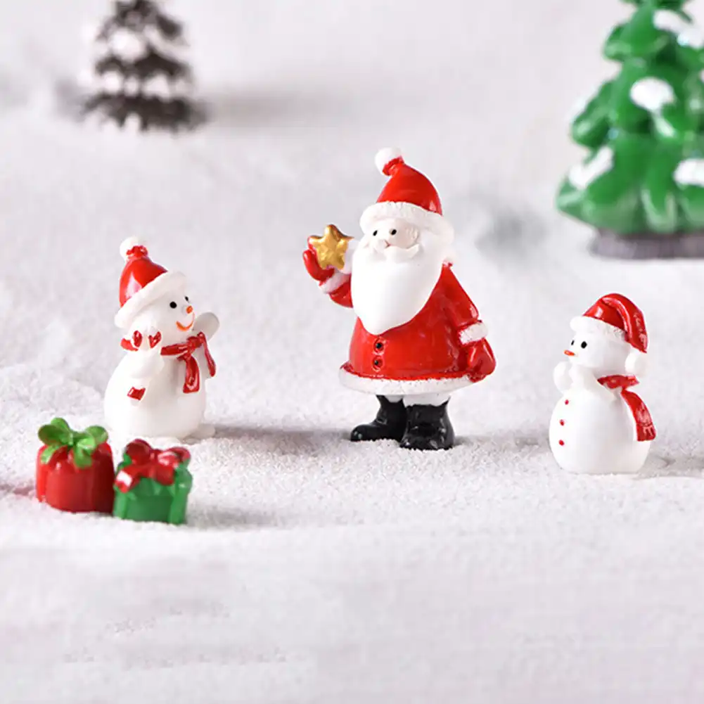 new year mini christmas santa stocking bell craft