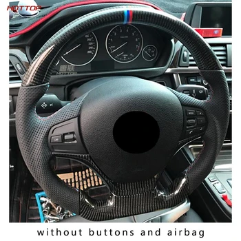 For BMW F15 assembly without Shifter paddle position Carbon fiber steering wheel Perforated leather handlebar
For BMW F15 assembly without Shifter paddle position Carbon fiber steering wheel Perforated leather handlebar