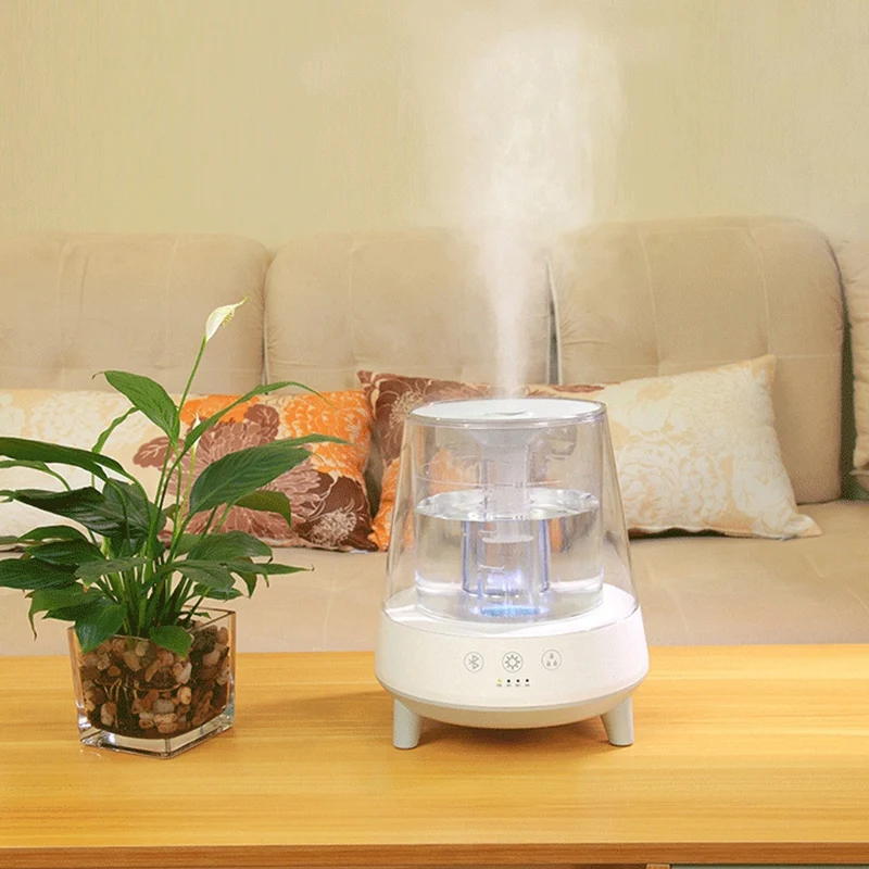 2L Large Capacity AirHumidifier Home Mini Ultrasonic Humidifier Aroma Diffuser Mist Maker Air Purifier Humidificador EU Plug
2L Large Capacity AirHumidifier Home Mini Ultrasonic Humidifier Aroma Diffuser Mist Maker Air Purifier Humidificador EU Plug