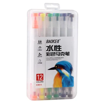 12 Colors Art Marker Pen Set Multifunction Painting Design Markers Water-based Marker Pens Student Stationery Art Supplies
12 Colors Art Marker Pen Set Multifunction Painting Design Markers Water-based Marker Pens Student Stationery Art Supplies