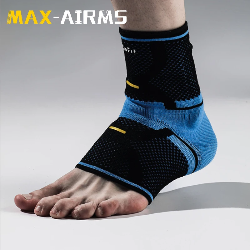 Maxairms 1 шт. фиксирующая поддержка лодыжки Эластичность защита повязка на ногу Sprain