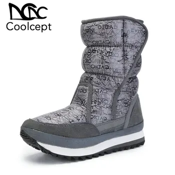 Coolcept 2020 Women Mid Calf Boots Add Plush Fur Winter Warm Snow Boots Non-Slip Outdoor Casual Women Footwear Size 36-41
Coolcept 2020 Women Mid Calf Boots Add Plush Fur Winter Warm Snow Boots Non-Slip Outdoor Casual Women Footwear Size 36-41